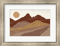 Peru Trails Neutral Fine Art Print