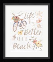 Coastal Cottage IX Framed Print