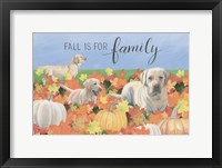 Fall at the Farm I Framed Print