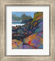 Morfa Cove Rocks Fine Art Print