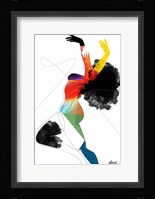Vivid Woman - Liberated Framed Print