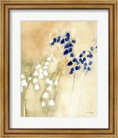Floral with Bluebells and Snowdrops No. 2 Fine Art Print