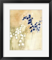 Floral with Bluebells and Snowdrops No. 2 Fine Art Print