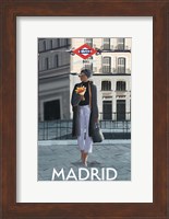 Girl in Madrid Fine Art Print