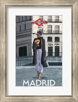 Girl in Madrid Fine Art Print