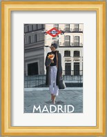 Girl in Madrid Fine Art Print