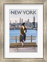Girl in New York II Fine Art Print