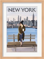 Girl in New York II Fine Art Print