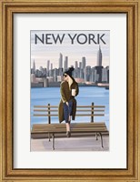 Girl in New York II Fine Art Print