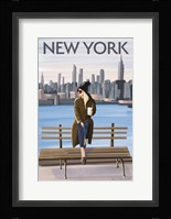 Girl in New York II Fine Art Print