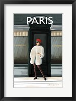 Girl in Paris II Fine Art Print