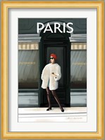 Girl in Paris II Fine Art Print