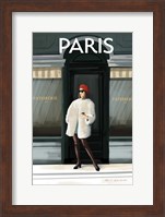 Girl in Paris II Fine Art Print