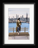 Girl in New York Fine Art Print