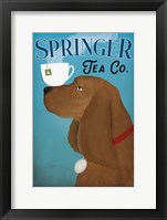 Brown Springer Tea Co Framed Print