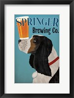 Springer Brewing Co Framed Print