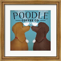 Double Poodle Coffee Fine Art Print