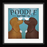 Double Poodle Coffee Fine Art Print