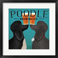 Double Poodle Brewing Framed Print