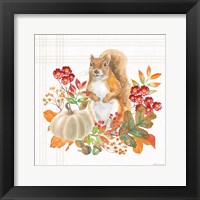 Wooded Harvest III Framed Print