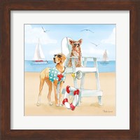 Summer Fun at the Beach IV Fine Art Print