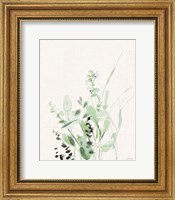 Grasses II on Linen Fine Art Print