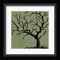 Haunted V Framed Print