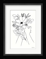 Rooted II BW Framed Print