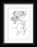 Rooted I BW Framed Print