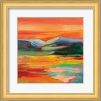 Flower Hill Sunset II Fine Art Print