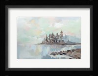 Foggy Lake Fine Art Print