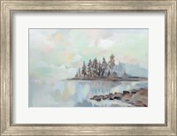 Foggy Lake Fine Art Print