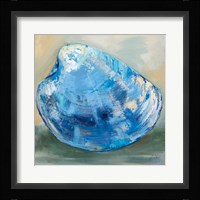 Beach Comber Dark Blue Fine Art Print