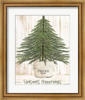 Season's Greetings Tree Fine Art Print