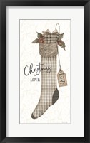Christmas is Love Stocking Fine Art Print