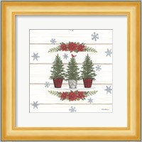 Christmas Tree Trio Fine Art Print