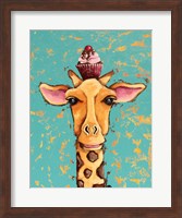 Giraffe With Cherry on Top Fine Art Print