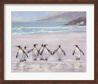 7 Penguins Fine Art Print