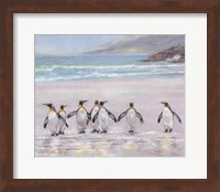 7 Penguins Fine Art Print