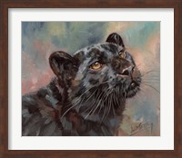 Black Panther Portrait Fine Art Print