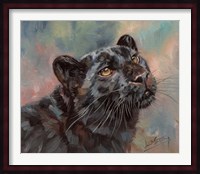 Black Panther Portrait Fine Art Print