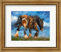 Shire Horse End Of The Day Fine Art Print