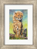 Baby Cheetah Awakens! Fine Art Print