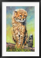 Baby Cheetah Awakens! Fine Art Print