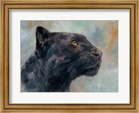 Panther Gaze Up Fine Art Print