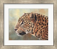 Leopard Side Profile Fine Art Print