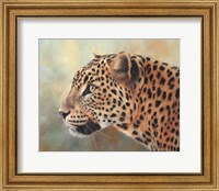 Leopard Side Profile Fine Art Print