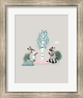 Picknick Woodland Fine Art Print