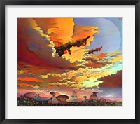 Red Sky Fine Art Print