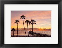 Sunset & Palms Fine Art Print